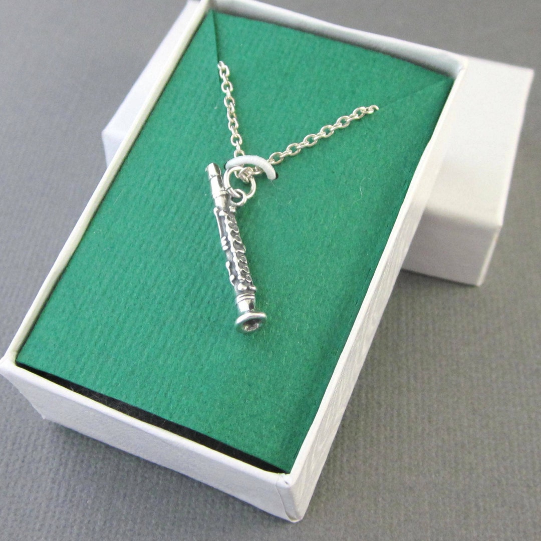 Sterling Silver Necklace Charm With Chain Etsy UK