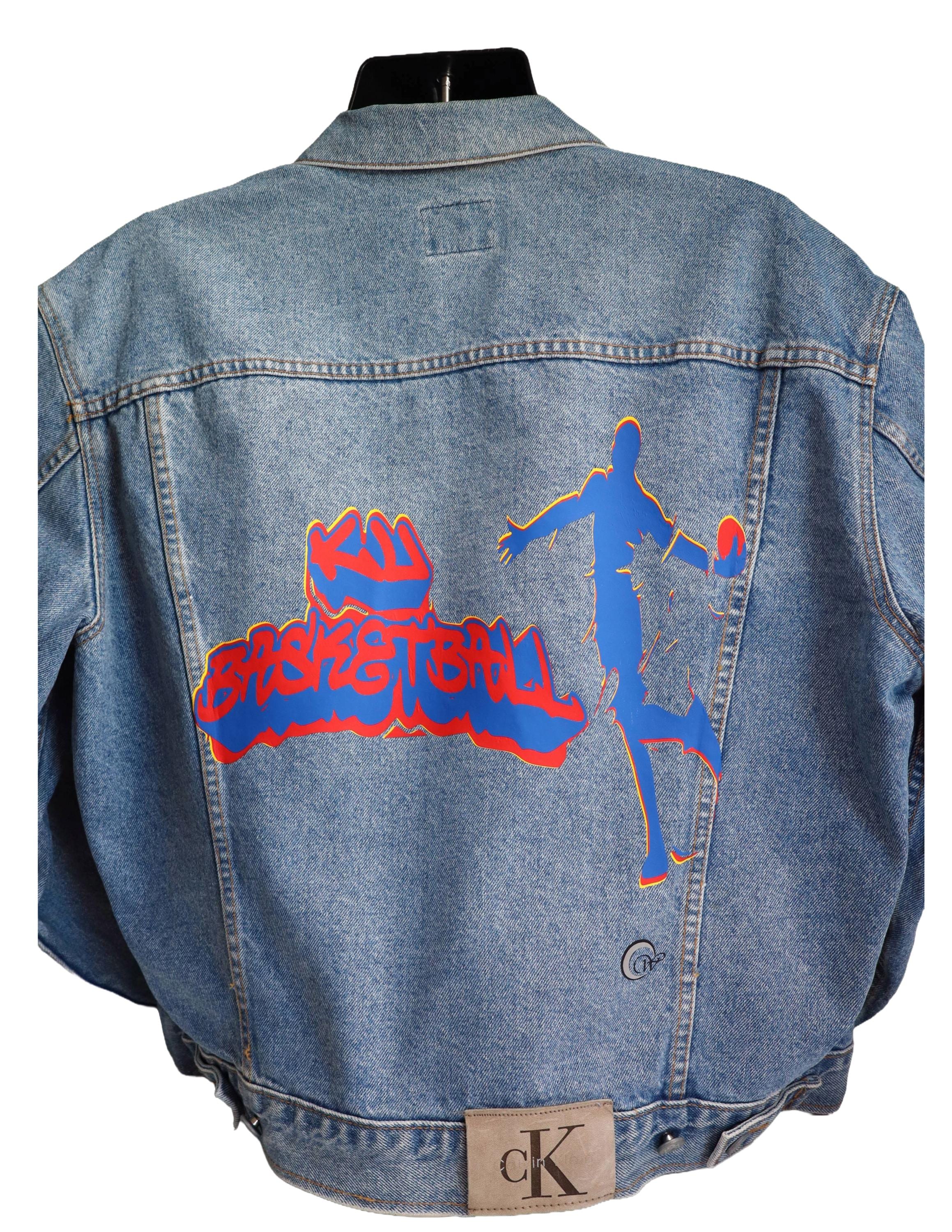 Graffiti jean jacket - Etsy 日本