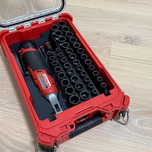 3/8 Ratchet Organizer Insert for Milwaukee Packout (Insert Only)(2567-20)