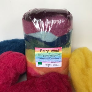 Plant Dyed Fairy Wool in 12 Colors, 2 weight options