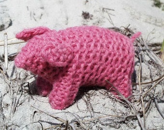 Pig Pink Knitting Kit