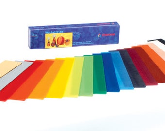 Stockmar Decorating Wax - narrow width, 12 or 18 color