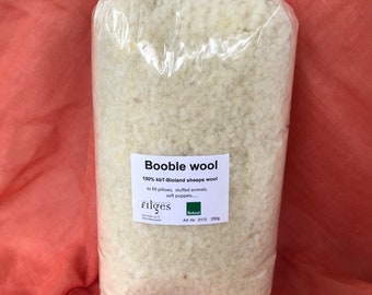 Bobble Wool Nepps for Stuffing, Needle Felting, Spinning