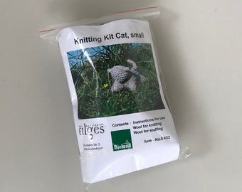 Cat, small - Knitting Kit