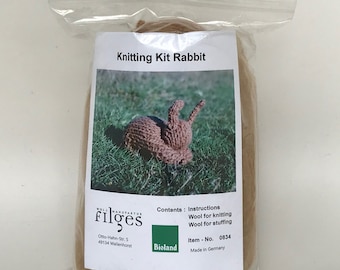 Rabbit Bunny - Knitting Kit