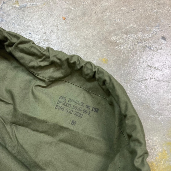60'S〜 US ARMY Barrack Bag 6th BPK1113-U-