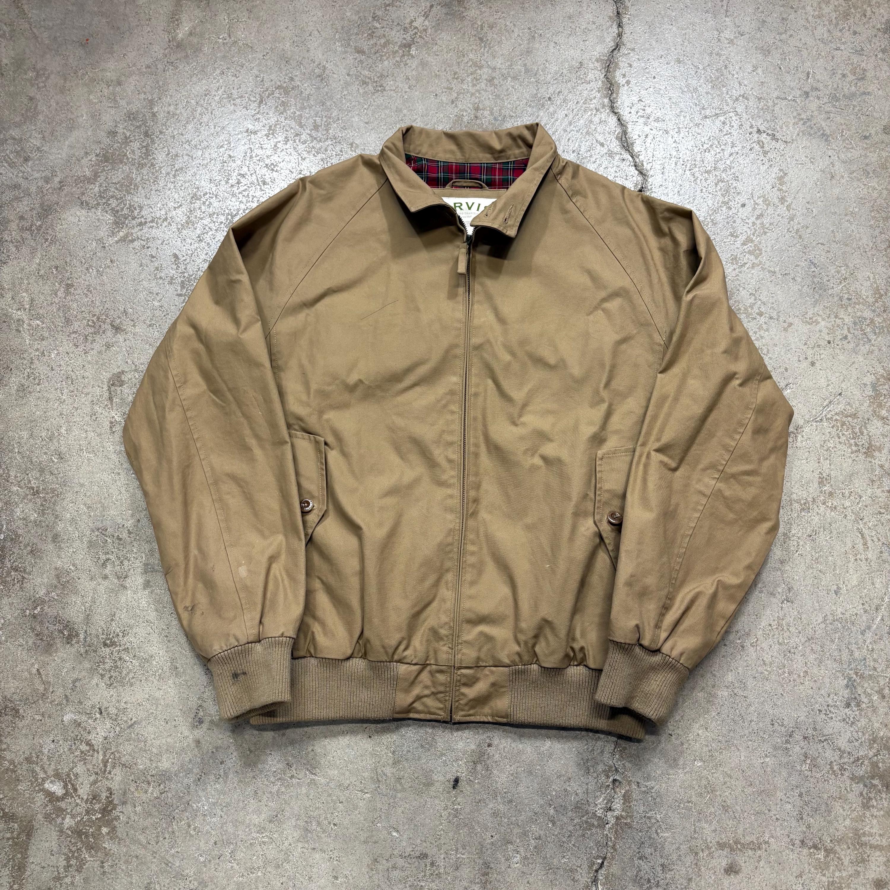 Orvis Tan Cotton Harrington Jacket Men