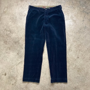 ヴィンテージ 90 年代 ポロ ラルフローレン ネイビーブルー ワイド