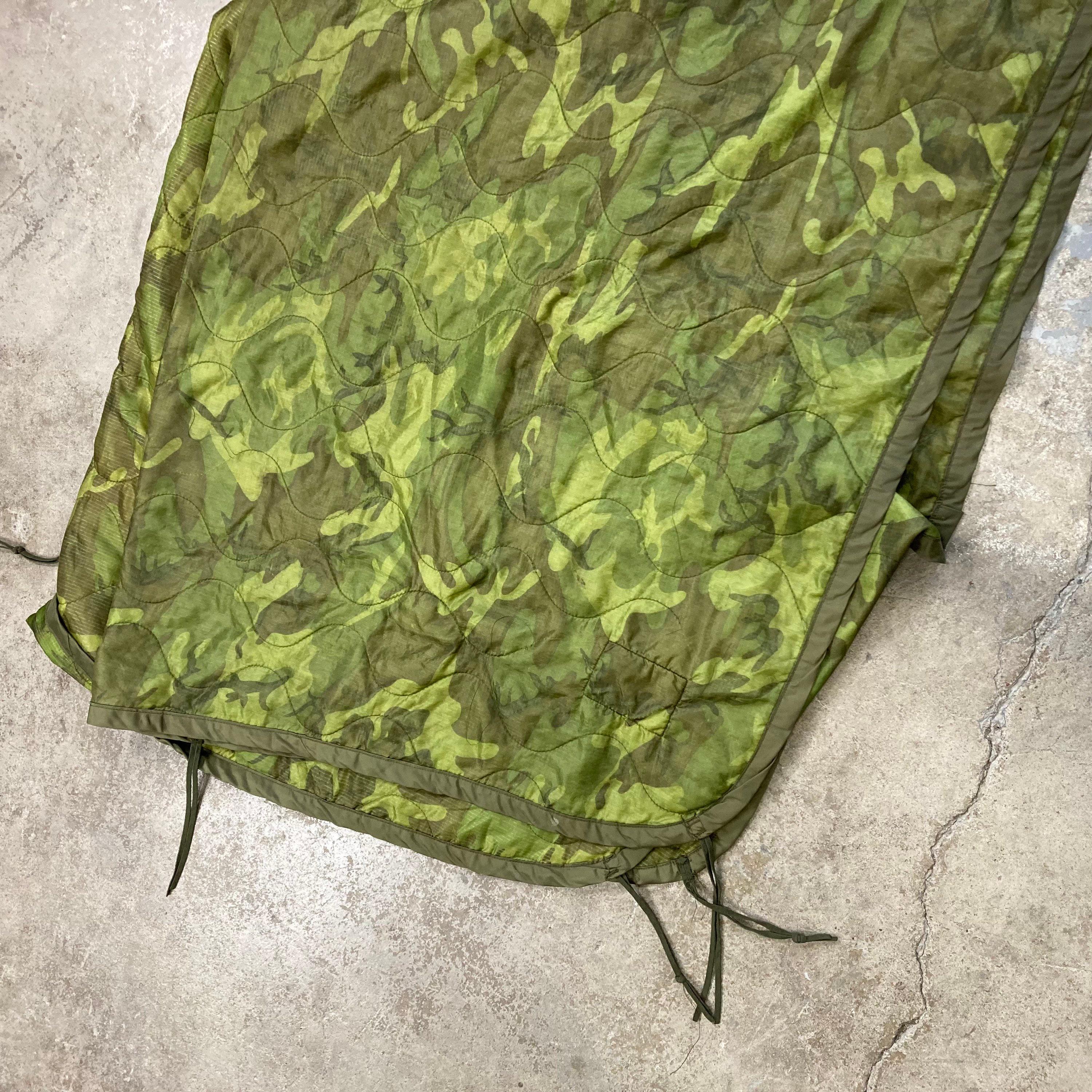 Vintage 1960s 1968 US Camo Army Poncho Liner - Etsy