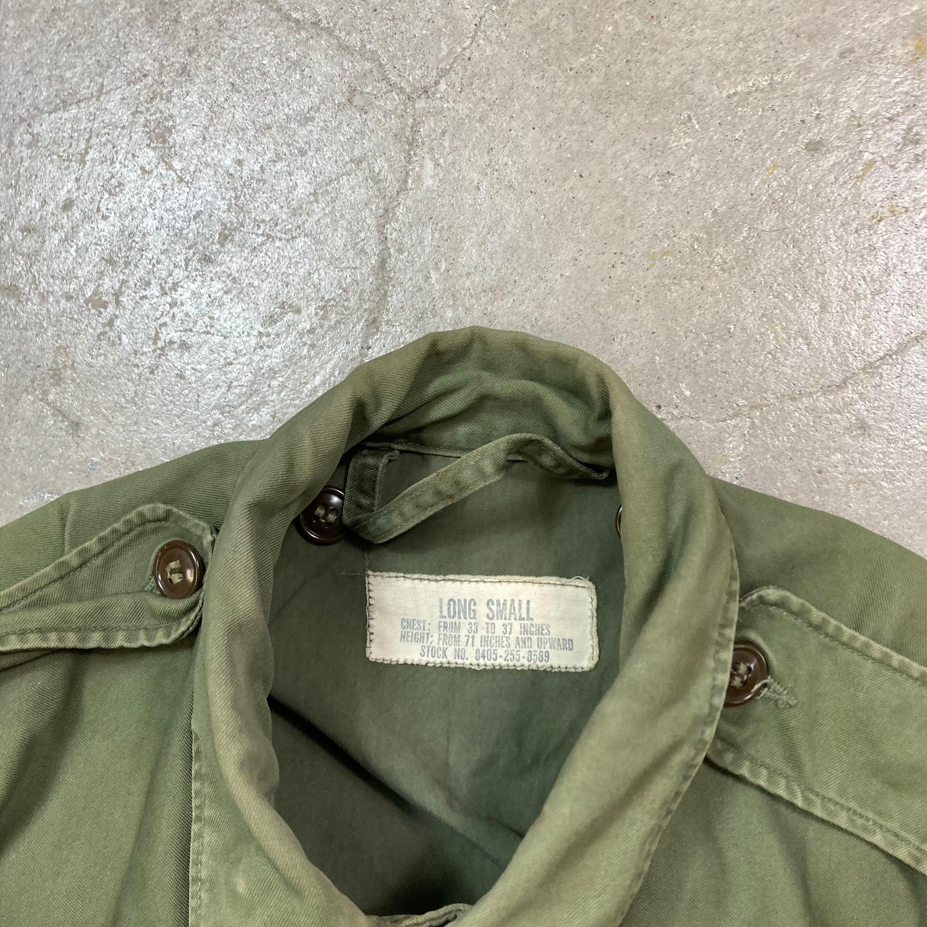 Vintage 1950s M-51 US Army OG Cotton Field Jacket Sz Small