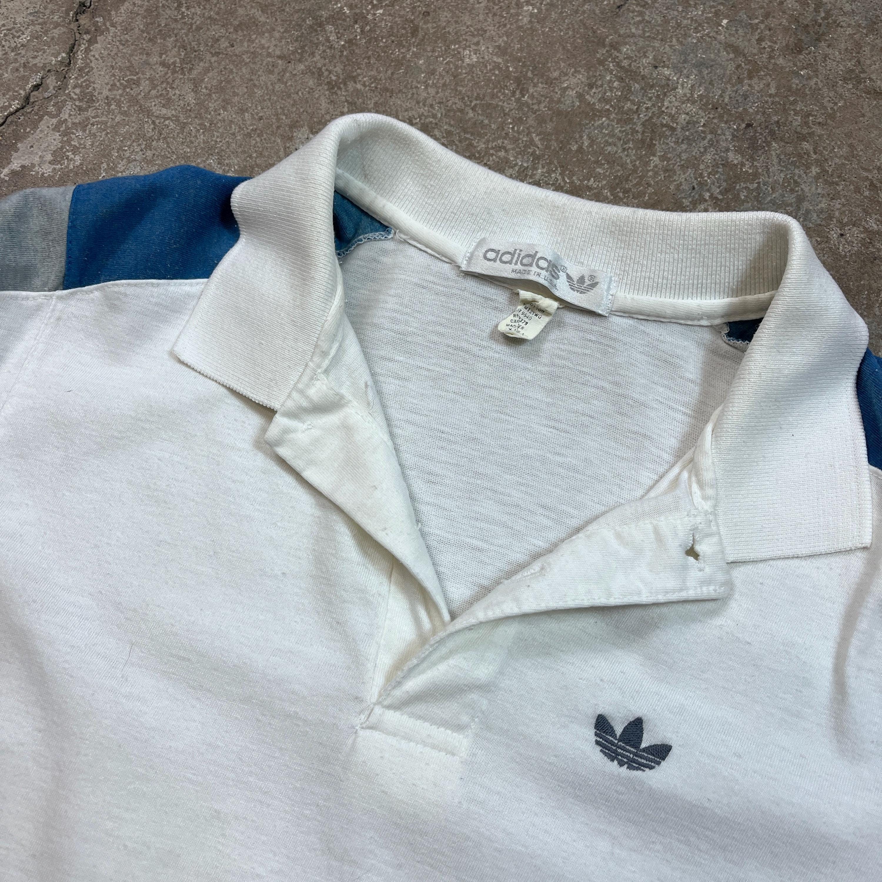 adidas '80s Premium 3-Stripes Archive Mock Mesh Polo Shirt