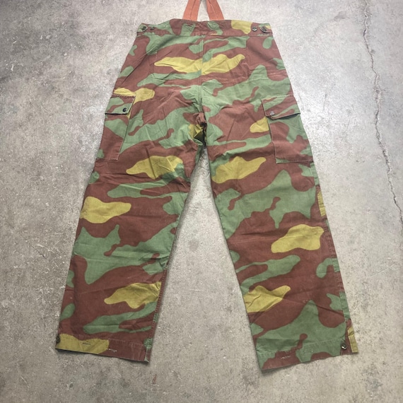 Vintage 1960s 70s Italian Army San Marco Camo Overalls Sz Large-xl