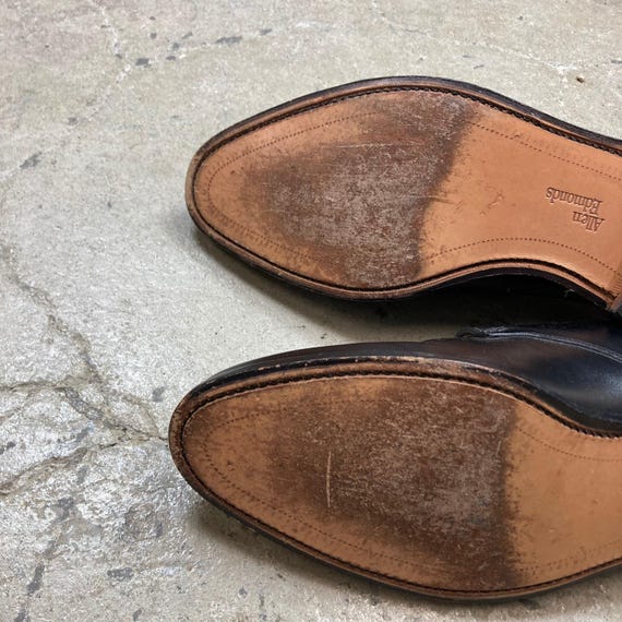 Allen Edmonds「Rawlins」ブラックレザーオックスフォードシューズ