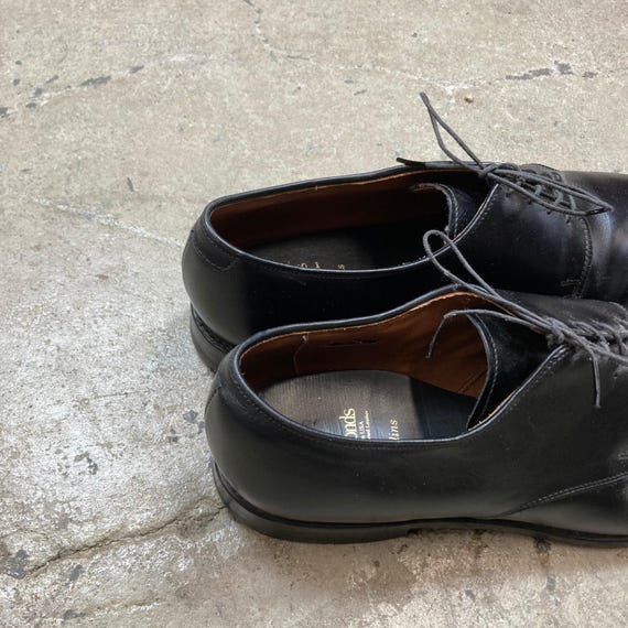 Allen Edmonds「Rawlins」ブラックレザーオックスフォードシューズ