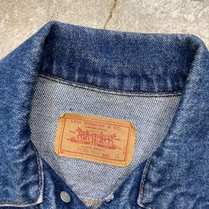 Veste En Jean Vintage Levi's 70506 0216 Taille 34/XS – Occasion Très Bon état – Denim Classique