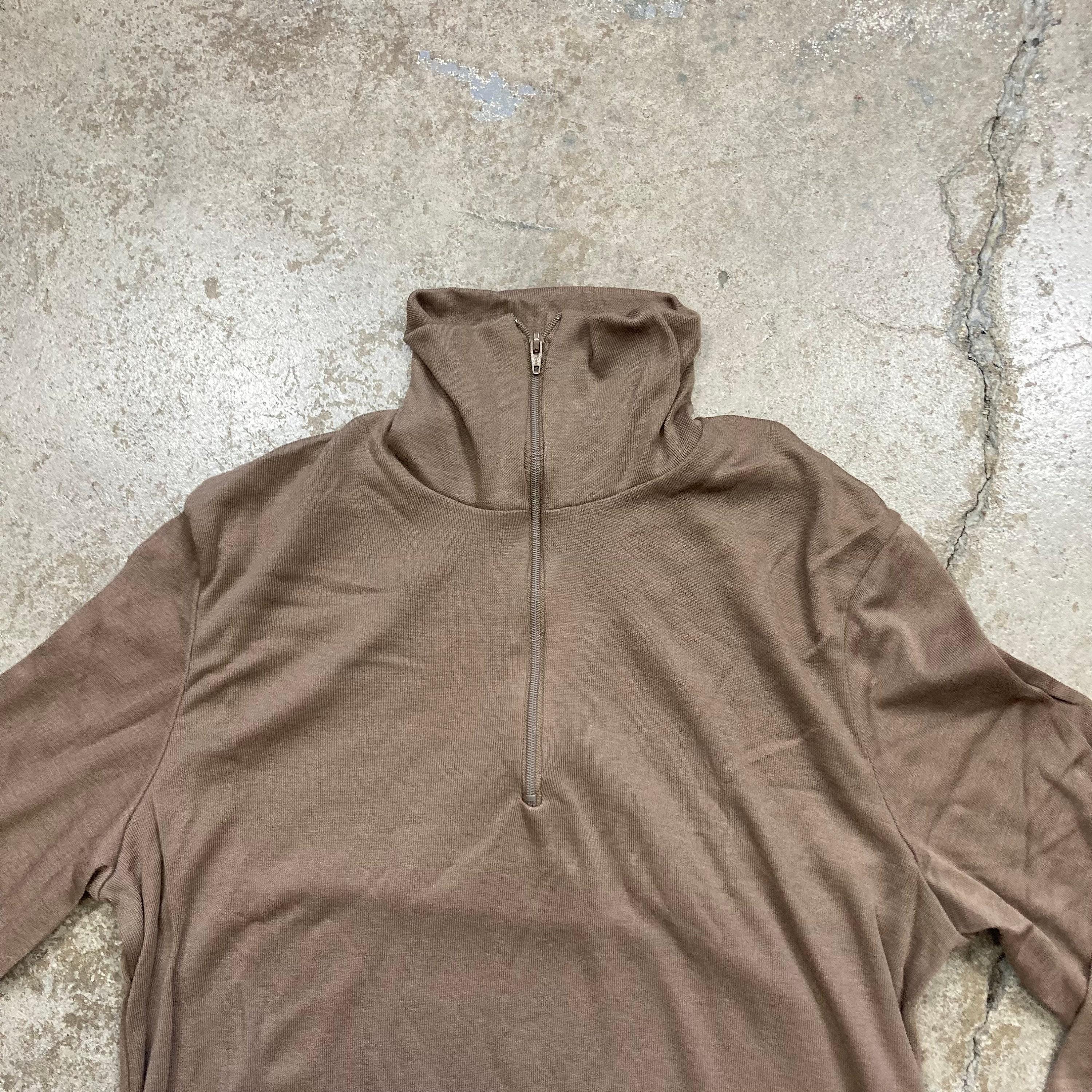 Military SEKRI LWCWUS Thermal Base Layer Shirt Long Johns Navy Seals Small Shirt Mens S Brown Thermal Underwear