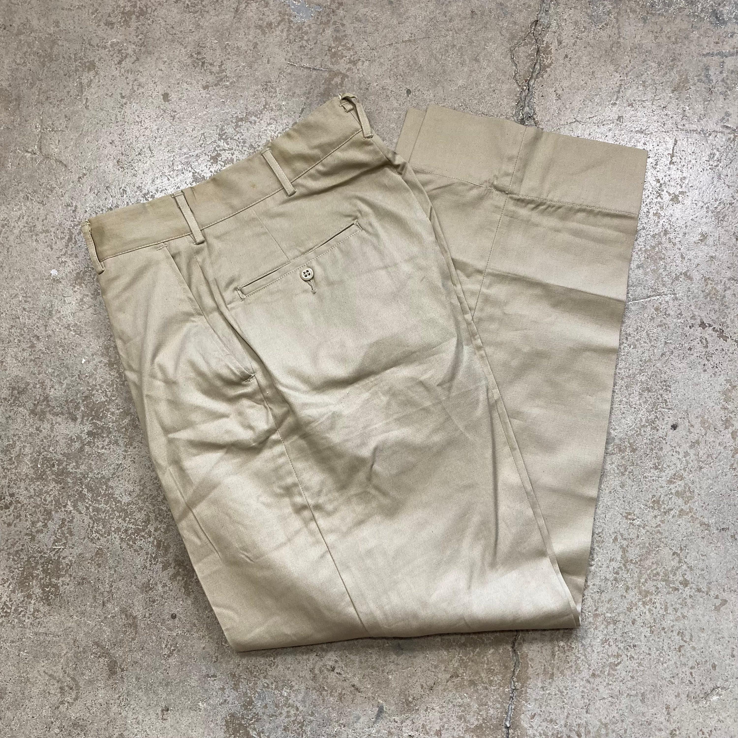 50s〜60s USAF チノ TROPICAL TROUSERS 017fe939f39325f52d9b71fcc8272a