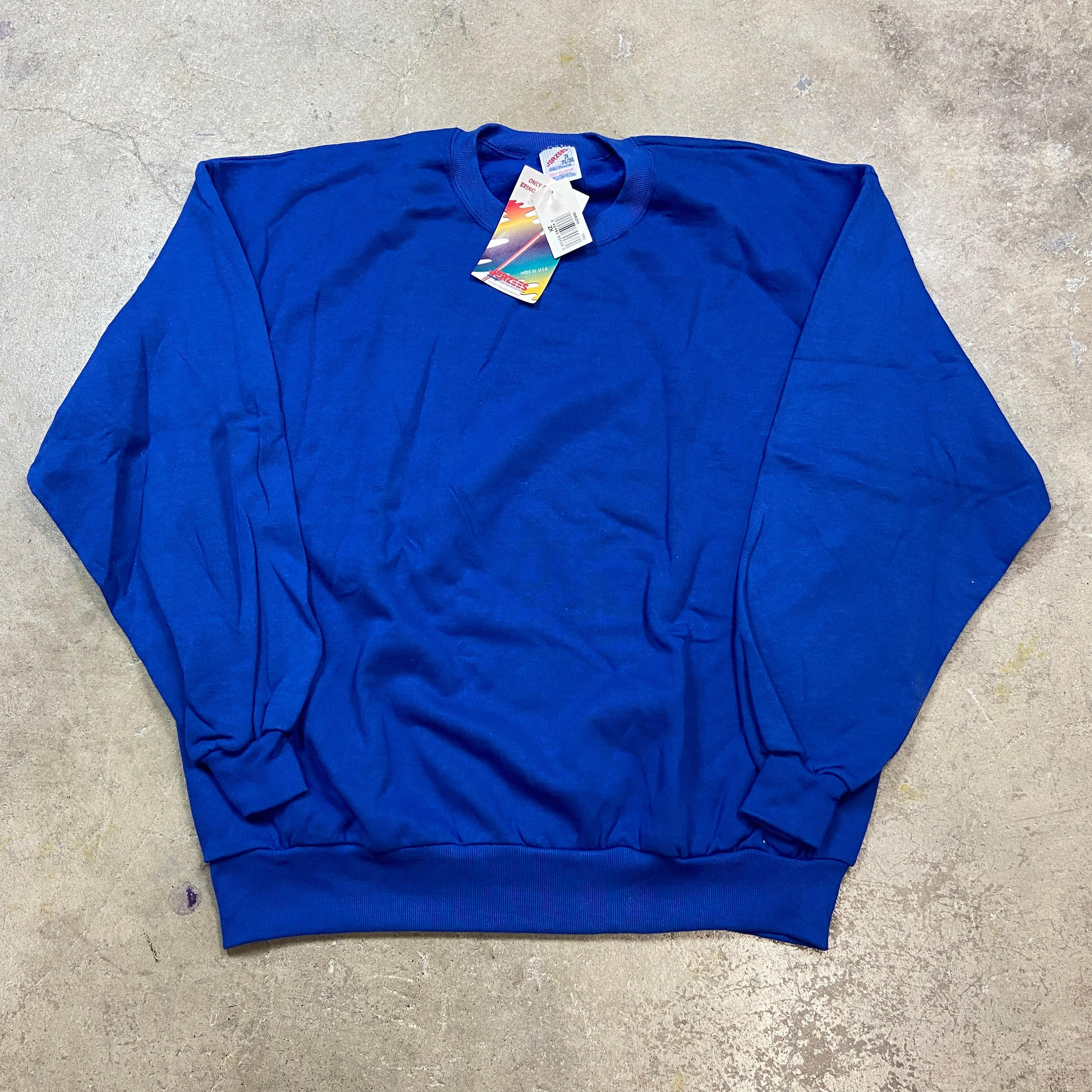 NWT Vintage 1980s Jerzees Made in USA Crewneck Sweatshirt - XXL - Etsy