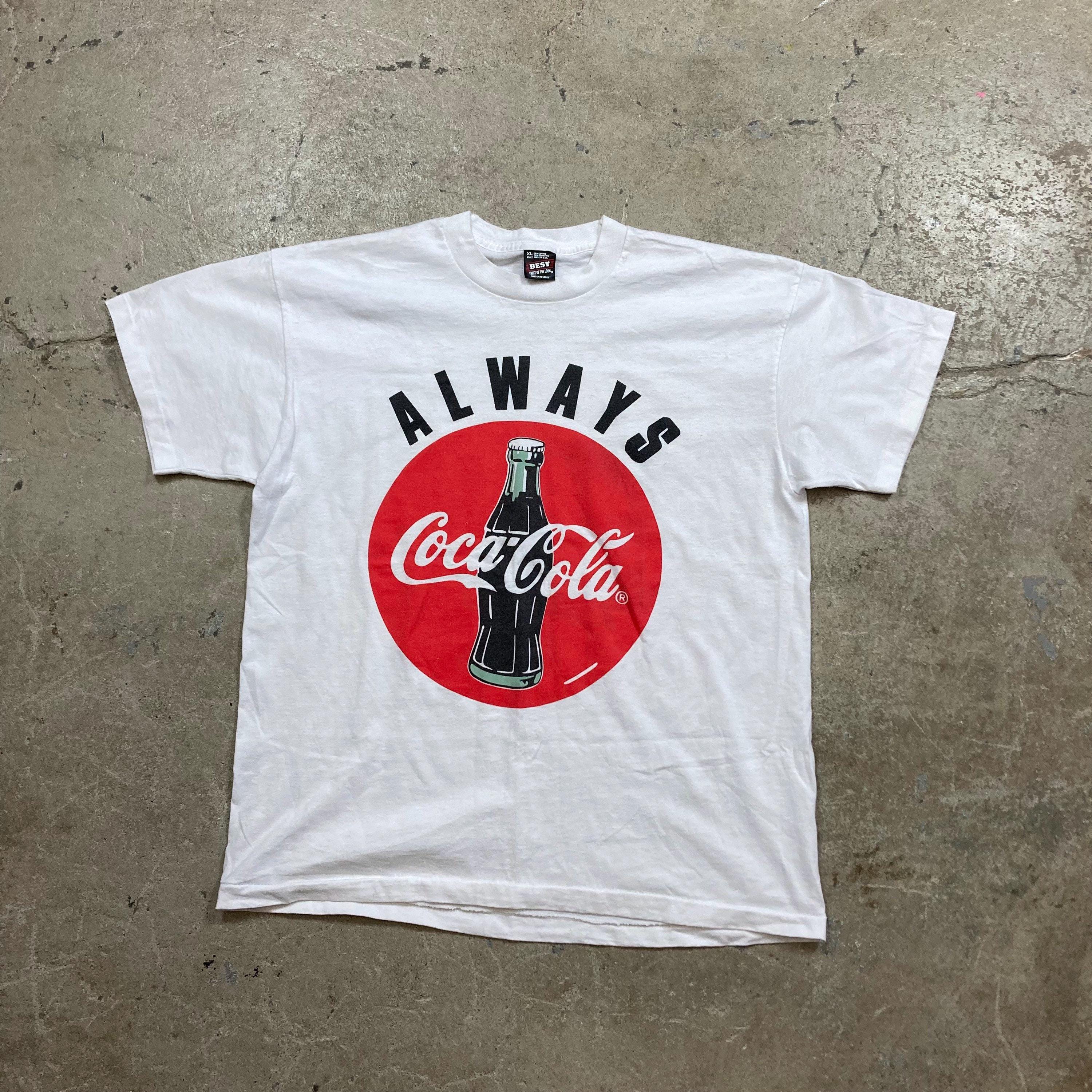 ヴィンテージ 90 年代 コカコーラ アメリカ製 シングルステッチ T 