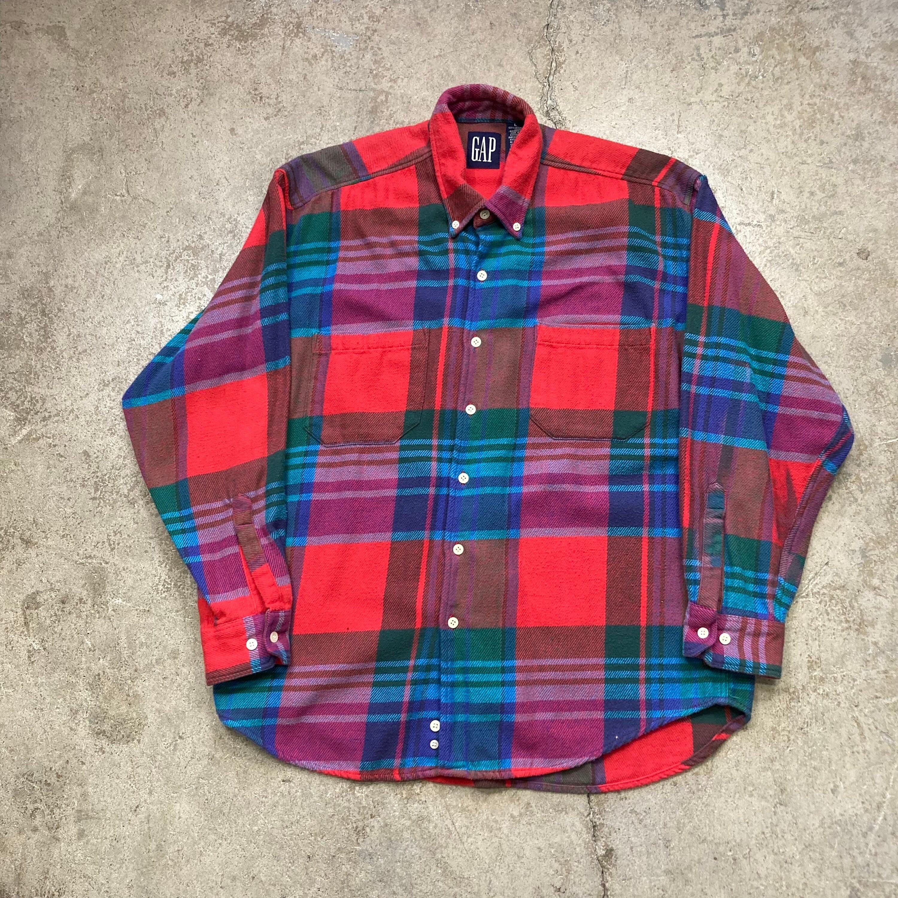 90s Gap Flannel - Etsy