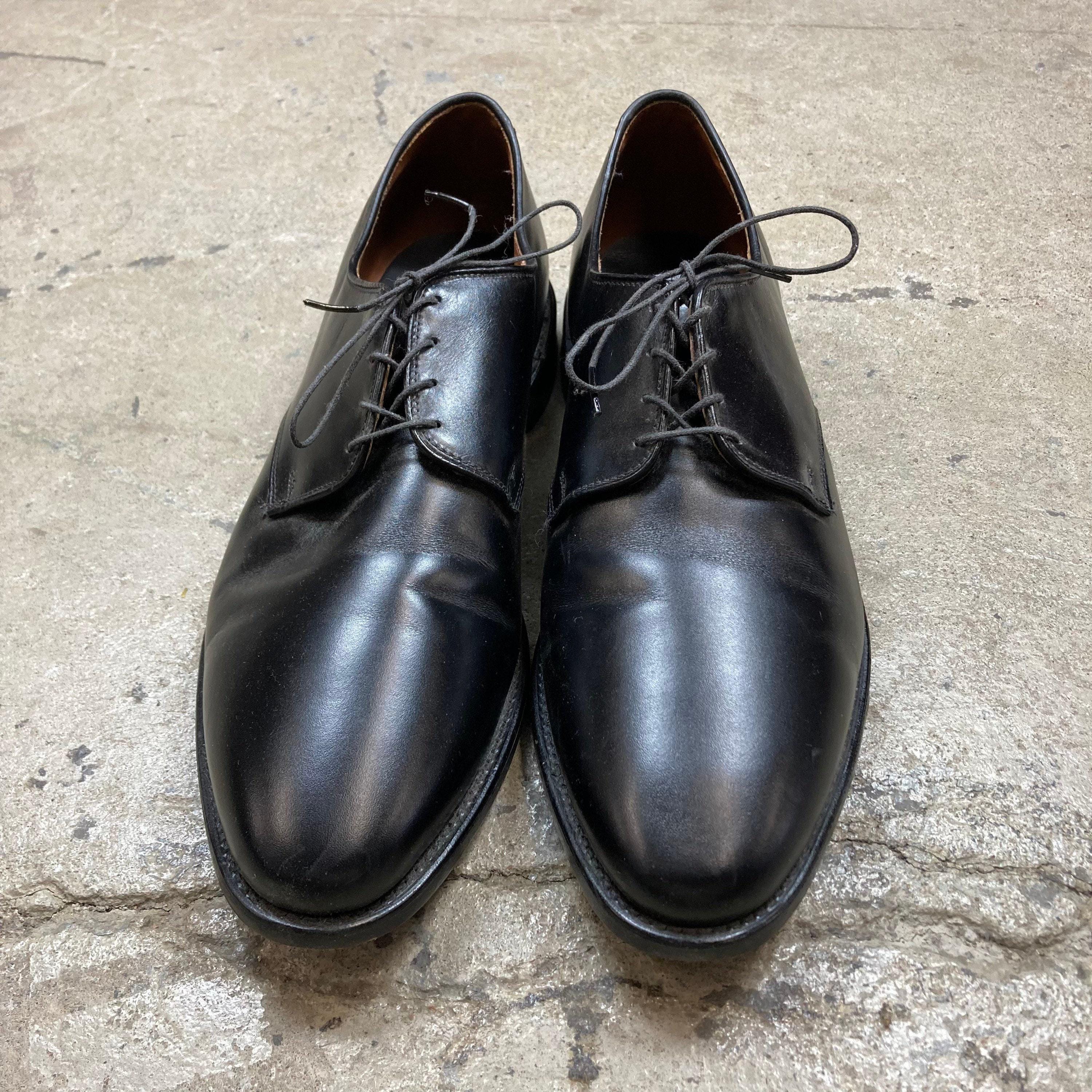 Allen Edmonds「Rawlins」ブラックレザーオックスフォードシューズ