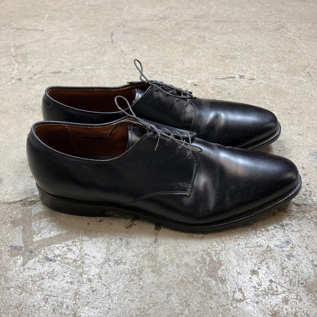 Allen Edmonds「Rawlins」ブラックレザーオックスフォードシューズ