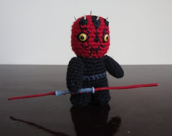 PATTERN - Star Wars Amigurumi - Darth Maul