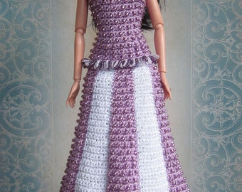 PATTERN - Fashion Doll 1954 Beaded Evening Gown