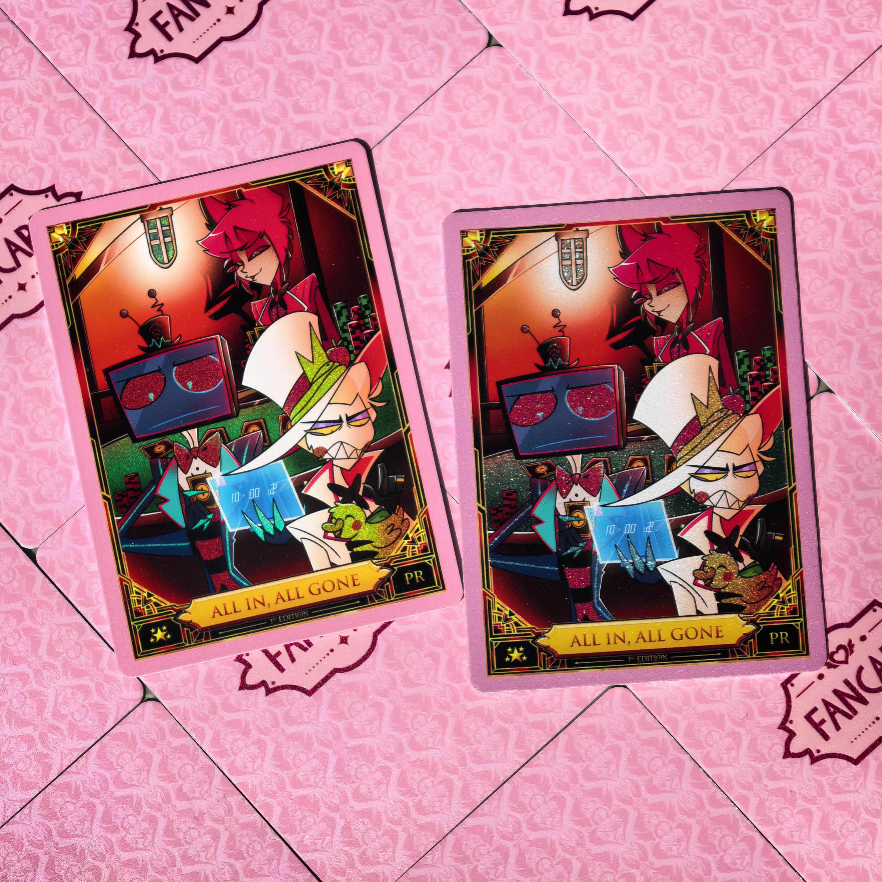 Hazbin Hotel Alastor Trading Card - Etsy