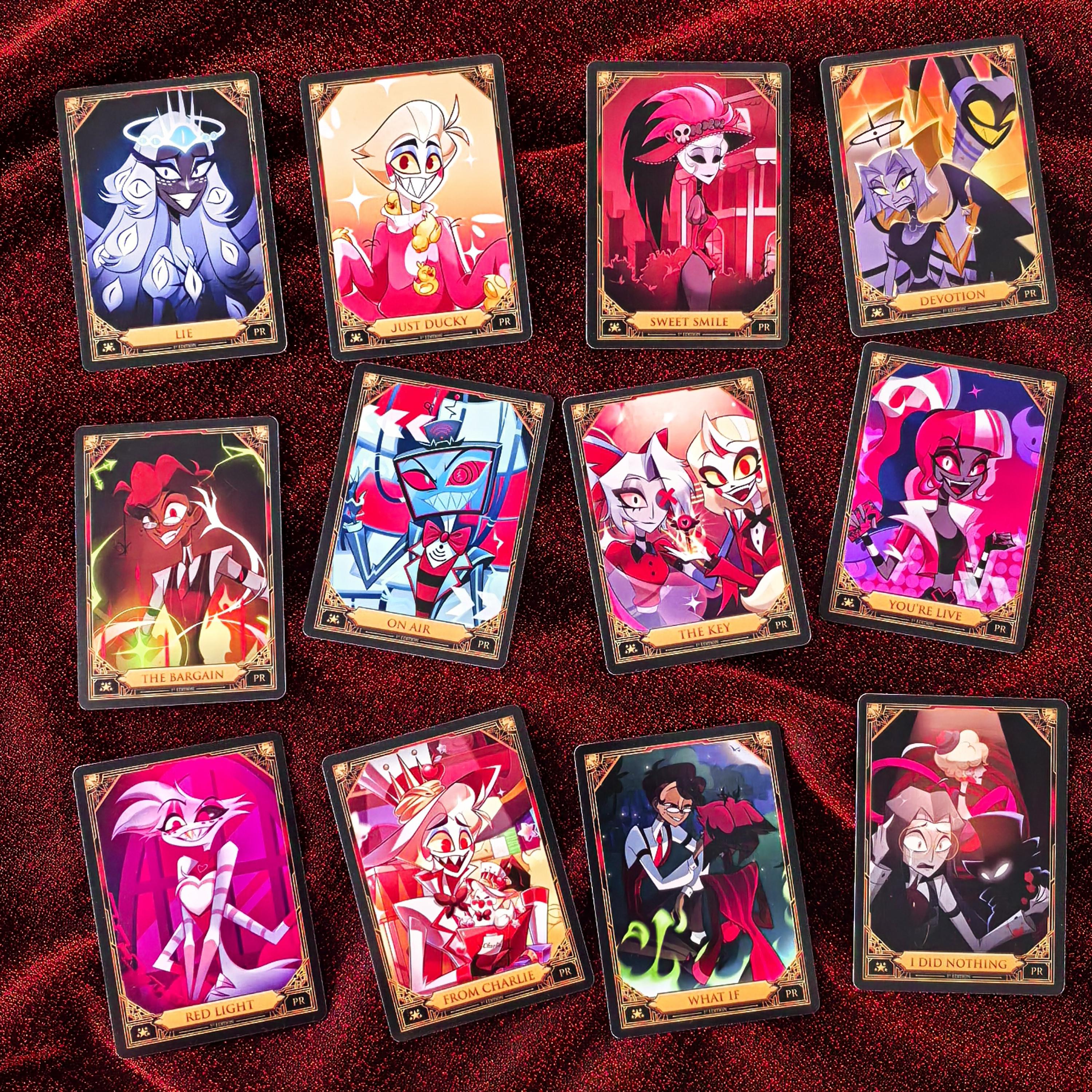 Hazbin hotel trading cards - Etsy 日本