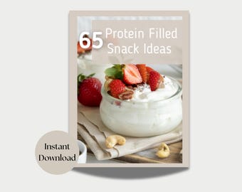 65 collations protéinées | Idées de collations protéinées faciles et simples | Idées de collations pour un plan de repas riche en protéines