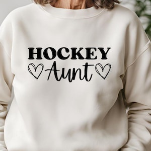 Tante SVG | Hockey Tante SVG |  Gesegnete Tante SVG für Cricut | Tante Sweatshirt Design