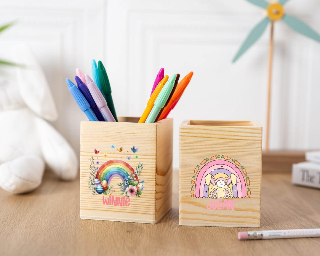 personalized-rainbow-pencil-holder-with-name-wooden-pencil-cup-cusom
