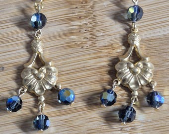 Swarovski Crystal Dangle Earrings