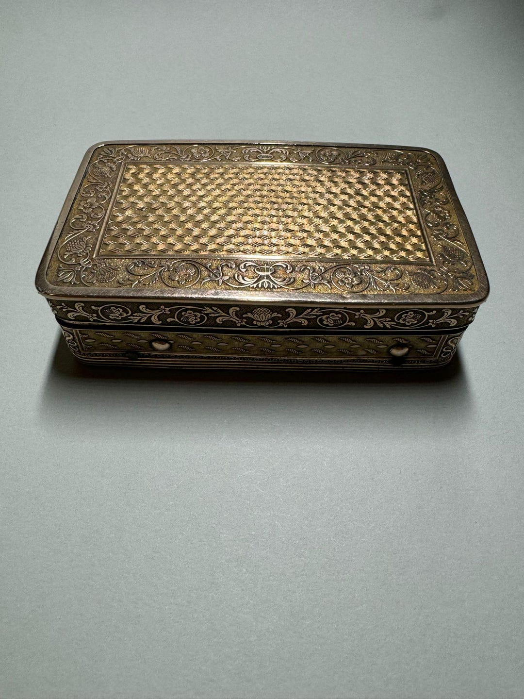 Tabaco Box Antique Tobacco Box - Etsy