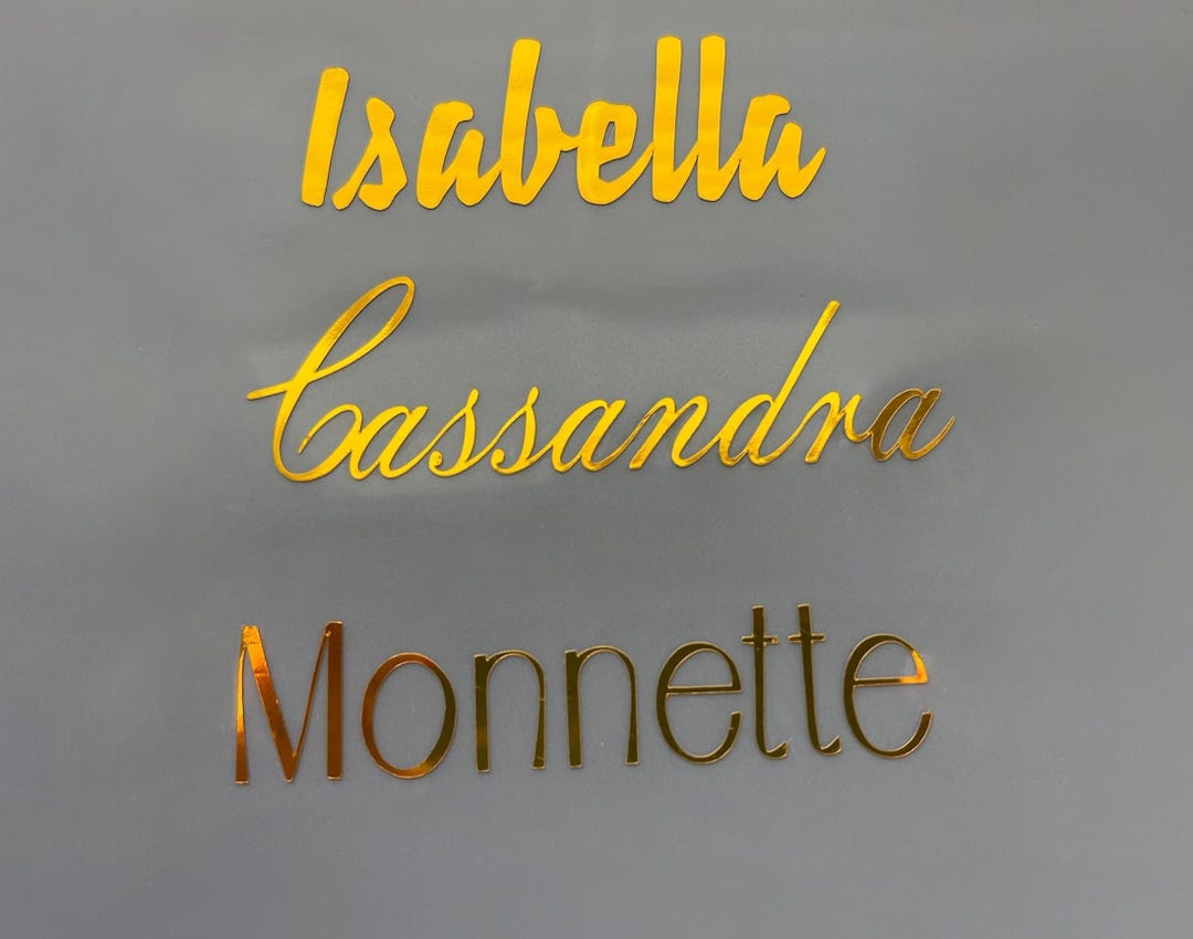 Personalized Cursive Name Stickers: Party Favors Supplies, Labels ...