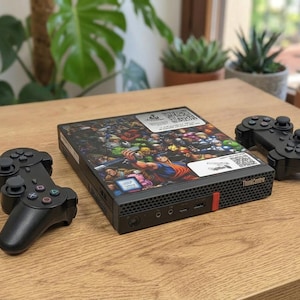 Mini PC RetroGaming Console Dual Boot – Lenovo ThinkCentre M720q – Windows 11 Pro + Batocera Linux – Ready for Emulation