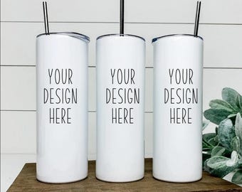 Personalized  20 oz TUMBLER with matching Keychain
