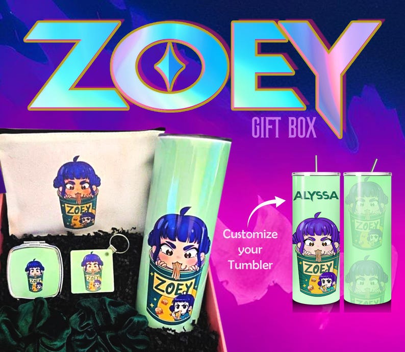 KPOP Demon Hunter Tumbler Gift Set image 3