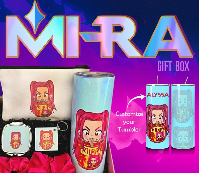 KPOP Demon Hunter Tumbler Gift Set image 2