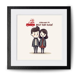 Custom Cartoon Portrait from Photo, Personalized Couple Cartoon, Digital Couple Illustration, Couple Cartoon Drawing, Couple Wedding Gift