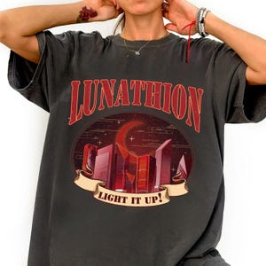 Comfort Colors SJM Fan T-Shirt, Velaris Starlight Design, Terrasen Motto Tee, Lunathion Light It Up Shirt, ACOTAR Inspired Clothing
