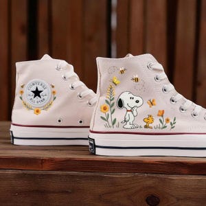 Women Snoopy Sneakers - Etsy display picture 1