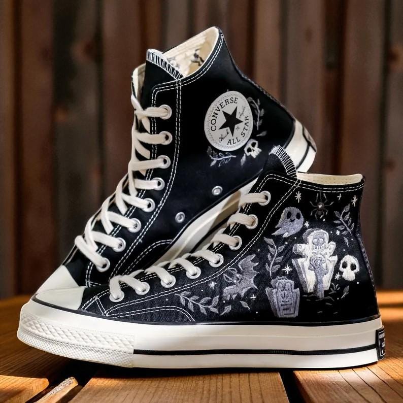 Converse Nere Converse All Star Teschio Messicano Converse All