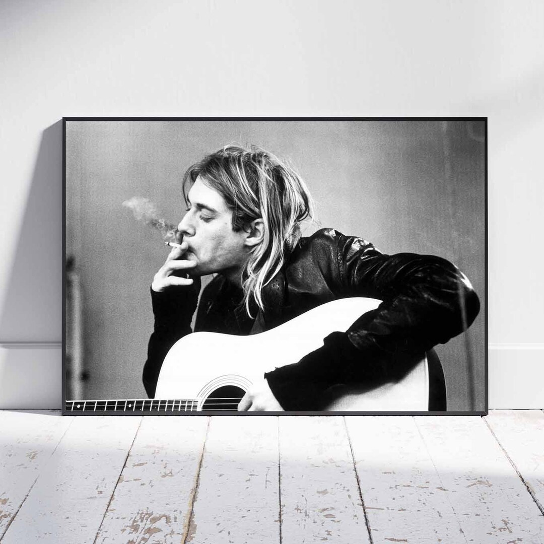 Fine Art Photo, Nirvana, Kurt Cobain Print Poster - Etsy