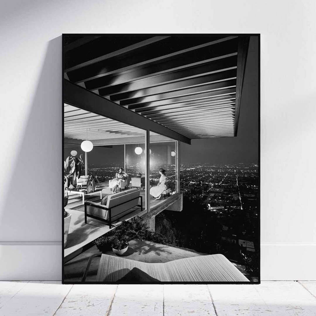 Fine Art Photo, Julius Shulman Poster Print, Case Study House 22 ...