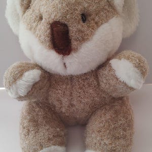 Gund Koala Bear Brown Plush Vintage 1984 Stuffed Animal Toy 7&quot; Vintage A14