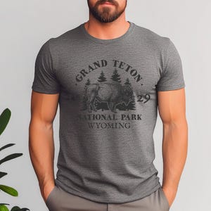 Grand Teton National Park Sweatshirt, Sweatshirt mit Rundhalsausschnitt, Grand Teton Sweatshirt, Souvenir, Souvenir Souvenir, Wyoming