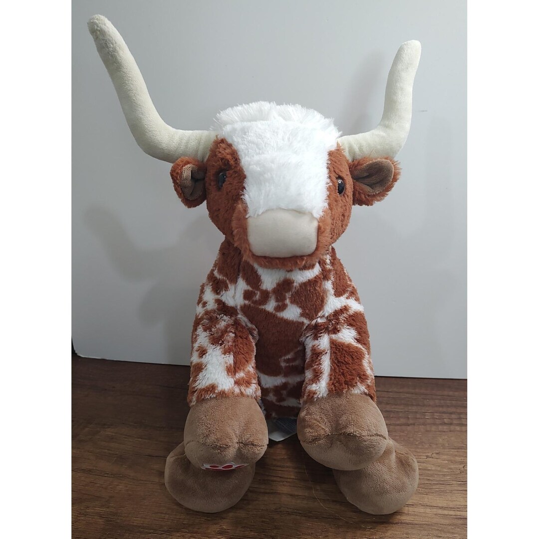 Build A Bear Longhorn Cownull