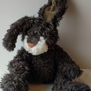 Russ Berrie Heartcraft Collection Frizzle Bunny Rabbit Hare Plush 14&quot; Easter B2
